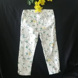 H&M girls butterfly Jean's size 5-6